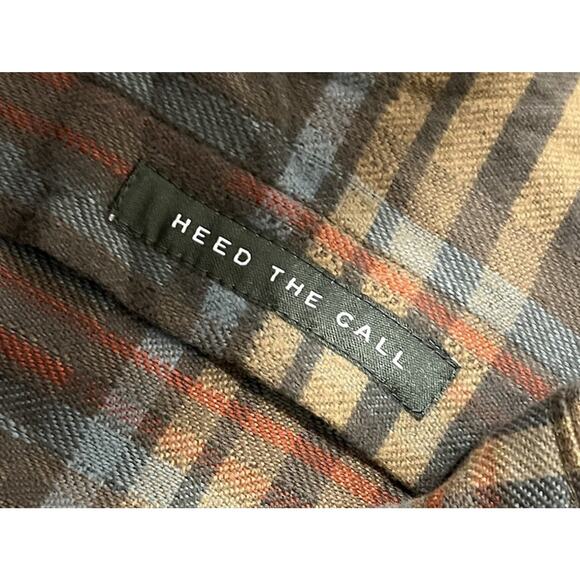 Howler Brother's Hawker’s Flannel Conor Plaid Forage 2XL XXL $89 NEW NWT Gaucho - Picture 5 of 10